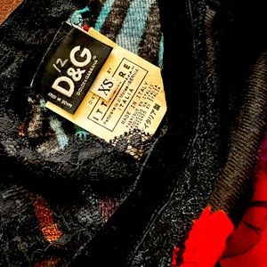 Dolce and Gabana XS floral tank